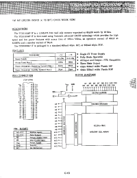 Datasheet TC531024P-12 manufacturer Неопределенные