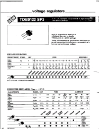 Datasheet TDB0123 manufacturer Неопределенные