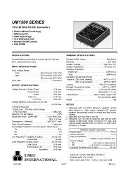 Datasheet UM1503 manufacturer Неопределенные