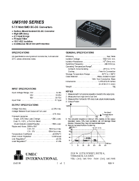 Datasheet UM5129 manufacturer Неопределенные