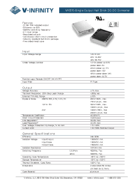 Datasheet VHB75-D24-S15 manufacturer Неопределенные