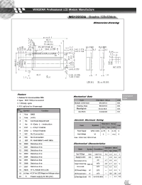 Datasheet WG12232A manufacturer Неопределенные