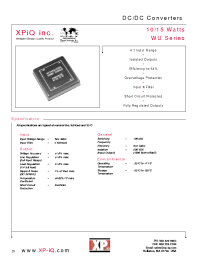 Datasheet WU303 manufacturer Неопределенные