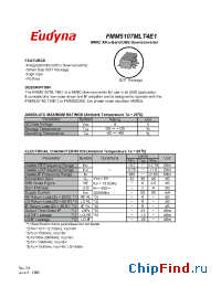 Datasheet FMM5107MLT4E1 manufacturer Eudyna