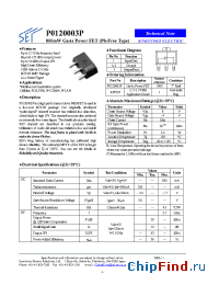 Datasheet KP023J manufacturer Eudyna