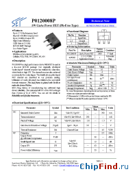 Datasheet P0120008P manufacturer Eudyna