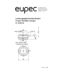 Datasheet D1030N manufacturer Eupec