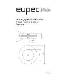 Datasheet D660N-1200 manufacturer Eupec