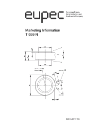 Datasheet T659N manufacturer Eupec