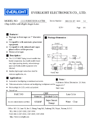 Datasheet 12-215USOC/S530-A3/TR8 manufacturer Everlight