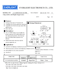 Datasheet 12-21SURC/S530-A6/TR8 manufacturer Everlight