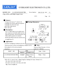 Datasheet 12-21SYGC/S530-E2/TR8 manufacturer Everlight