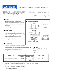 Datasheet 12-21USOC/S530-A3/TR8 manufacturer Everlight