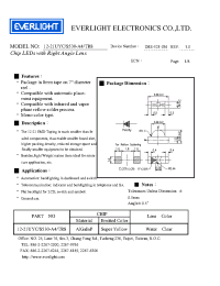 Datasheet 12-21UYC/S530-A4/TR8 manufacturer Everlight