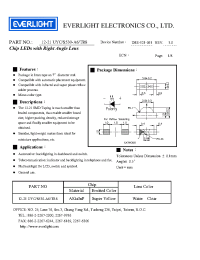 Datasheet 12-21UYC/S530-A6/TR8 manufacturer Everlight