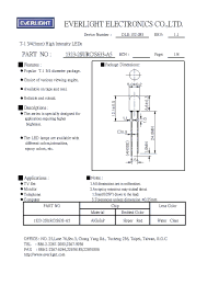 Datasheet 1323-2SURC/S633-A5 manufacturer Everlight