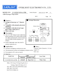 Datasheet 15-21SURC/S530-A2/TR8 manufacturer Everlight