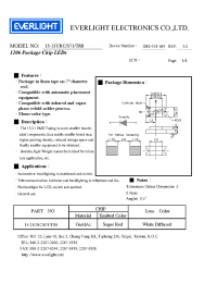 Datasheet 15-21URC/S71/TR8 manufacturer Everlight