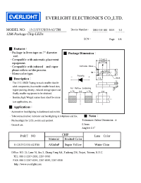 Datasheet 15-21UYC/S530-A2/TR8 manufacturer Everlight