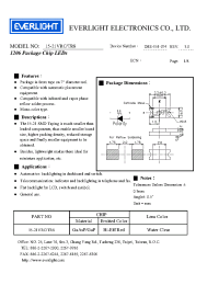 Datasheet 15-21VRC/TR8 manufacturer Everlight