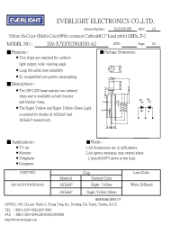 Datasheet 209-3UYSYGW/S530-A2 manufacturer Everlight