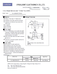 Datasheet 91-21SRD/T1/TR10 manufacturer Everlight