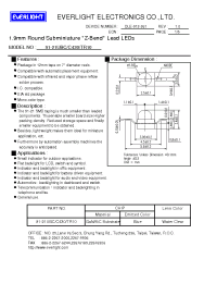 Datasheet 91-21UBC/C430/TR10 manufacturer Everlight