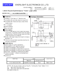 Datasheet 91-21UBC/C470/TR9 manufacturer Everlight