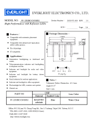 Datasheet 97-22UBC/C470/S2 manufacturer Everlight