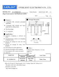 Datasheet 97-22UBGC/S2 manufacturer Everlight