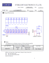 Datasheet A1454B/8H/T2 manufacturer Everlight
