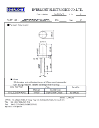 Datasheet A2173B/USOD/S530-A2/C55 manufacturer Everlight