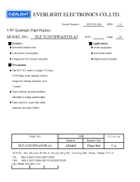 Datasheet ELF-512SURWA/S530-A2 manufacturer Everlight