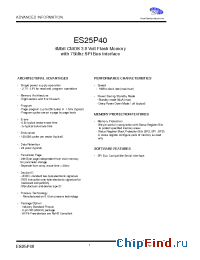Datasheet ES35P40-75IC2Y manufacturer ExcelSemi