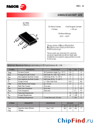 Datasheet FS0101N manufacturer Fagor