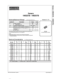 Datasheet 1N5226BTR manufacturer Fairchild