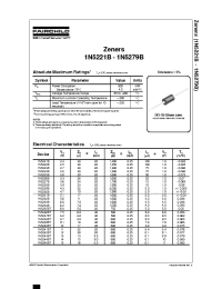 Datasheet 1N5227B manufacturer Fairchild