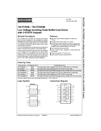 Datasheet 74LVT2240SJ manufacturer Fairchild