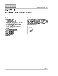 Datasheet FAN7315G manufacturer Fairchild