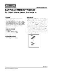 Datasheet FAN7686MX manufacturer Fairchild