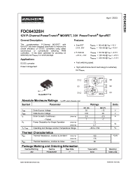 Datasheet FDC6432SH manufacturer Fairchild