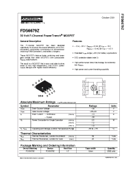 Datasheet FDS6679Z manufacturer Fairchild