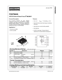 Datasheet FDS7064N manufacturer Fairchild