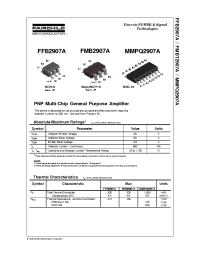 Datasheet FFB2907A manufacturer Fairchild