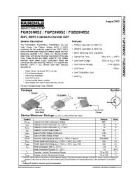 Datasheet FGB20N6S2 manufacturer Fairchild