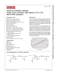 Datasheet FHP3230IMU8X manufacturer Fairchild