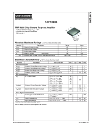 Datasheet FJYF2906 manufacturer Fairchild