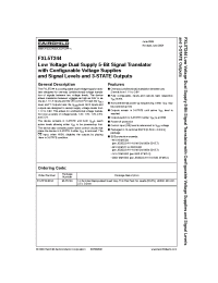 Datasheet FXL5T244 manufacturer Fairchild