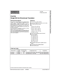 Datasheet FXLP34 manufacturer Fairchild