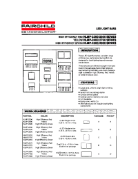 Datasheet HLMP2885 manufacturer Fairchild